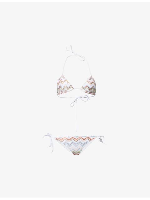Missoni Miss 3D Chevron Zig-Zag Bikini Set