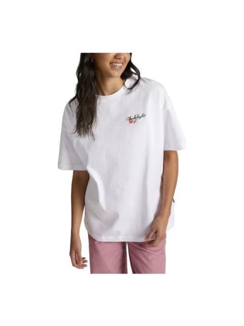 Converse (WMNS) Converse Chuck Taylor High Summer Art OS Tee 'White' 10025186-A01