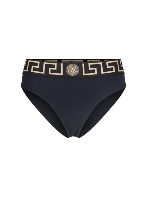 'GRECA' PRINT BIKINI BRIEFS