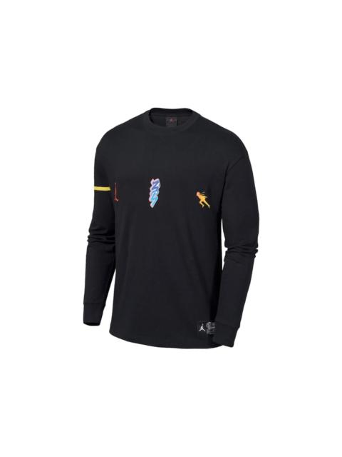 Jordan Jordan x Zion x Naruto L/S T-Shirt Black