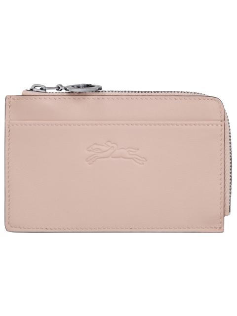 Longchamp Le Pliage Xtra Card holder Nude - Leather