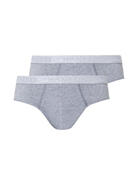 HANRO Cotton Essentials 2-Pack Cotton Briefs