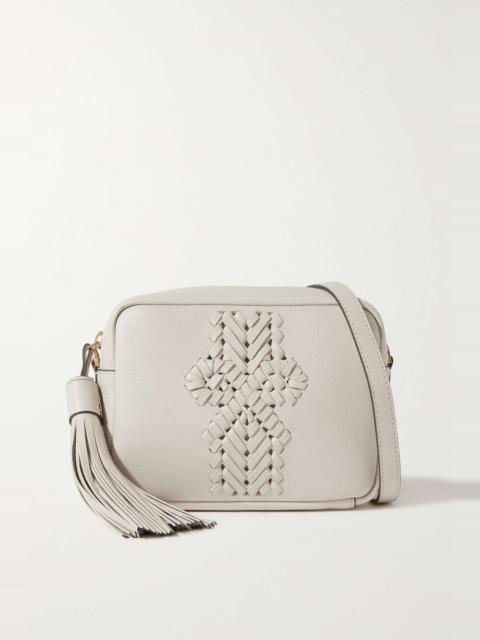 Anya Hindmarch The Neeson tasseled leather shoulder bag