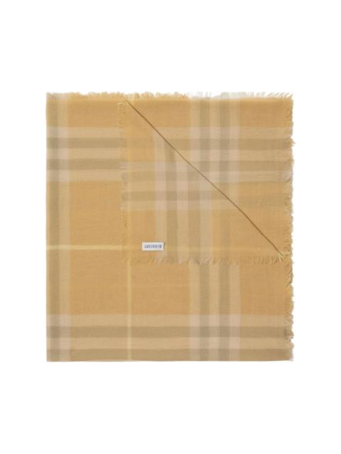 Burberry Vintage Check wool scarf