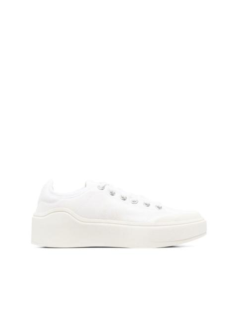 logo platform-sole low-top sneakers