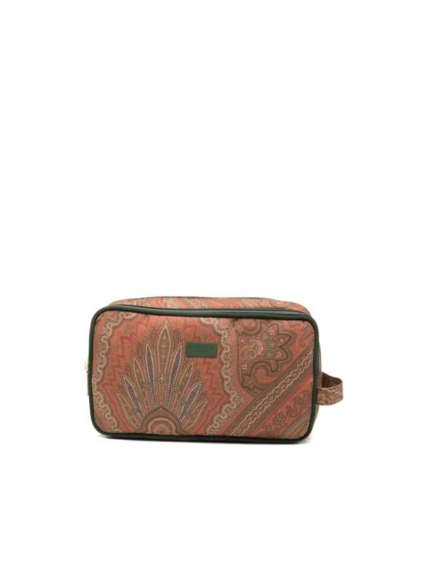 Etro paisley-print wash bag