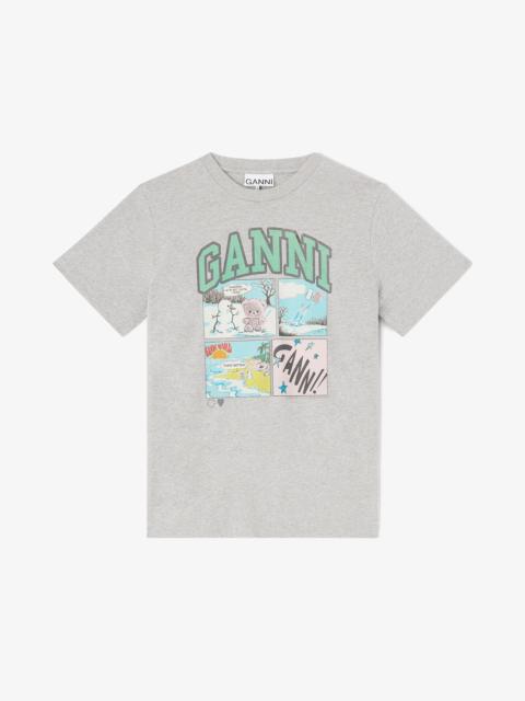 GANNI BEAR COMIC T-SHIRT