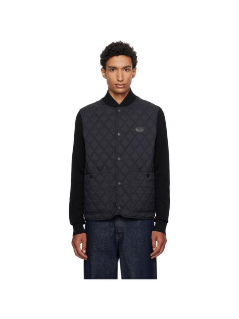 Burberry Black Quilted Nylon Vest