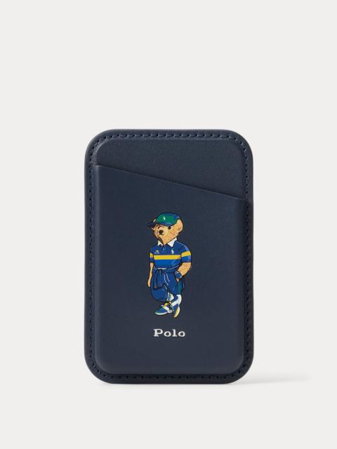 Polo Ralph Lauren US Open Leather Card Case With MagSafe