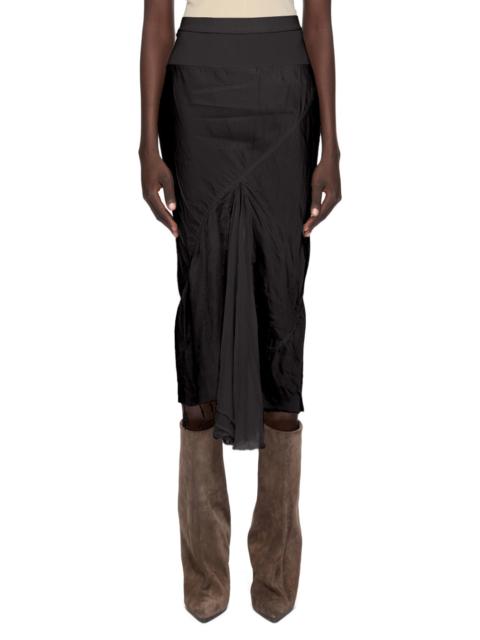 Rick Owens A LINE BIAS SKIRT