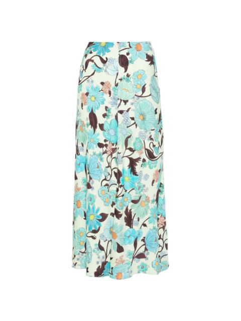 Stella McCartney floral-print skirt
