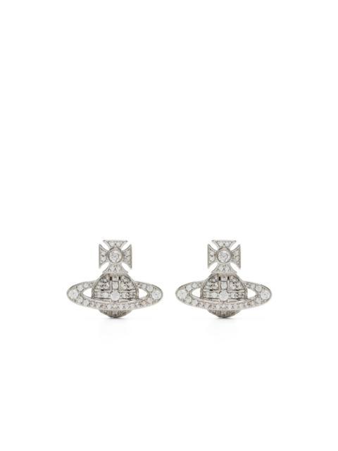 Vivienne Westwood Orb crystal-embellished stud earrings