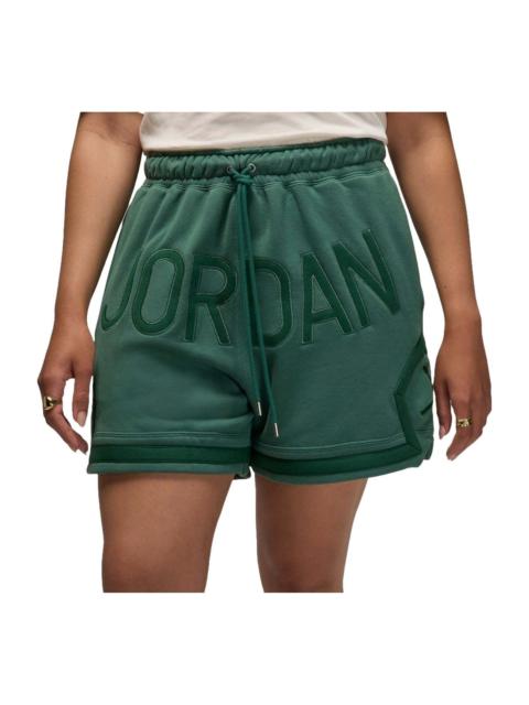 Jordan Air Jordan x Nina Chanel Fleece Shorts Asia Sizing 'Green Stone' HF1651-398