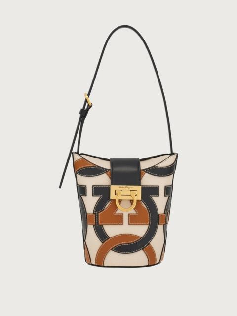 FERRAGAMO TRIFOLIO SHOULDER BAG