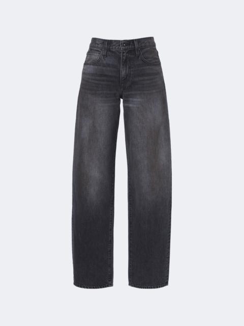 SLVRLAKE Hailey barrel-leg jeans