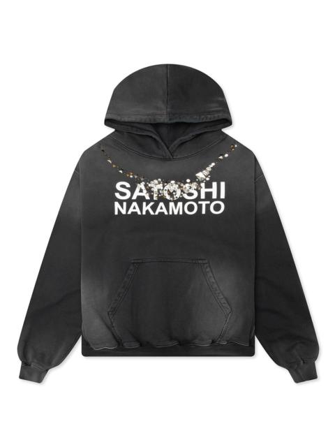 SATOSHI NAKAMOTO SATOSHI ICED OUT HOODIE