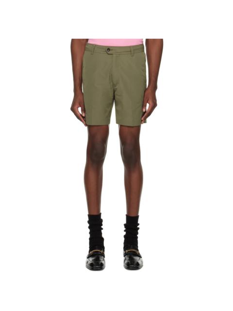 TOM FORD Green Technical Shorts