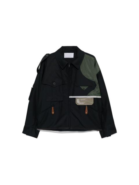 Kolor zip-up shirt jacket