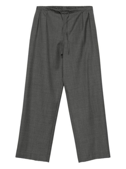 Loulou de Saison drawstring wool trousers