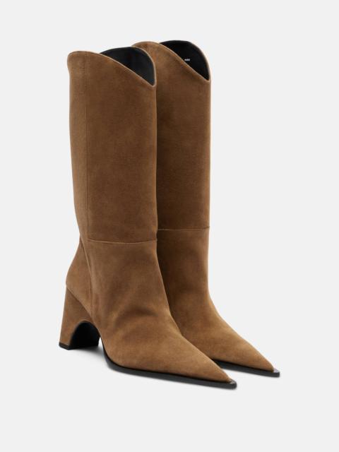 COPERNI Cowboy suede knee-high boots