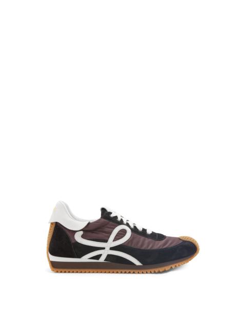 Loewe Flow Runner in nylon and suede