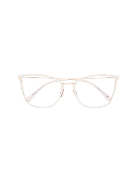 TOM FORD cat-eye frame glasses