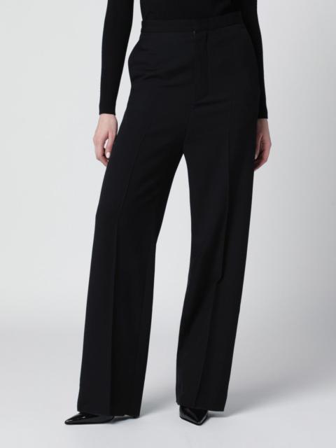 BALENCIAGA Black wool trousers