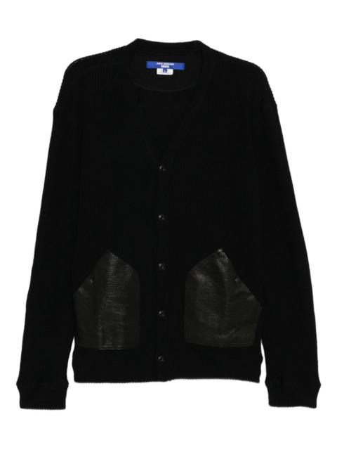 Junya Watanabe MAN ribbed-knit cardigan