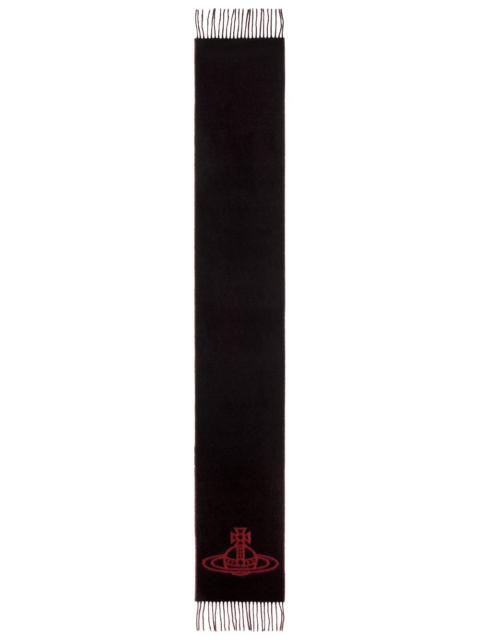 Vivienne Westwood DOUBLE FACE WOOL SCARF