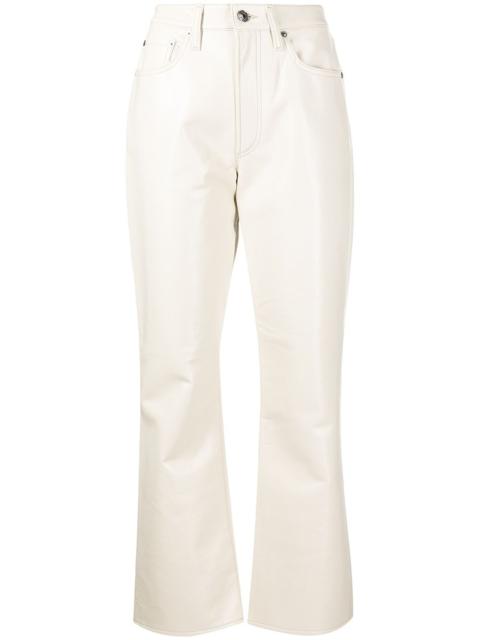 AGOLDE high-waisted flared trousers