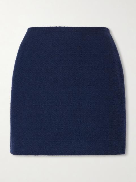 Oscar de la Renta Cotton-blend Tweed Mini Skirt