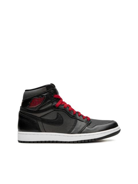 Air Jordan 1 Retro High OG "Black Satin/Gym Red" sneakers