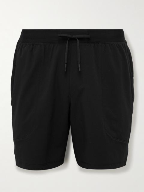 lululemon License to Train Straight-Leg 7" Stretch Recycled-Shell Drawstring Shorts