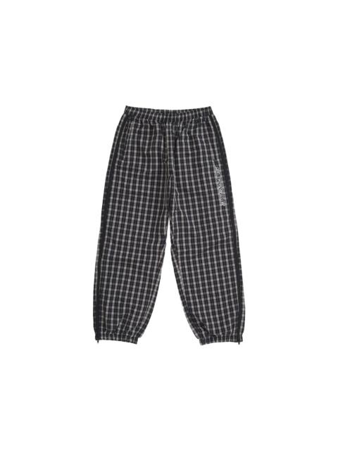 Supreme Supreme Plaid Warm Up Pant Black