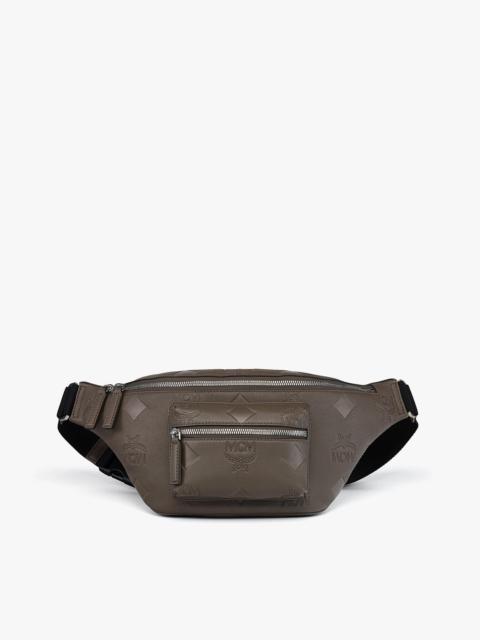 MCM Fursten Belt Bag in Maxi Monogram Leather