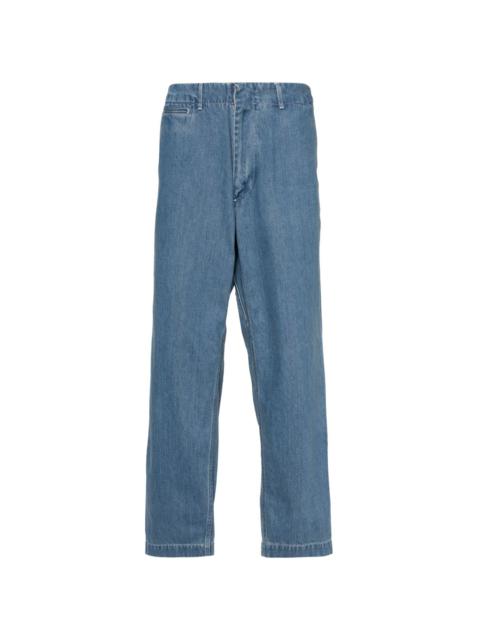 Nanamica wide-leg chino jeans