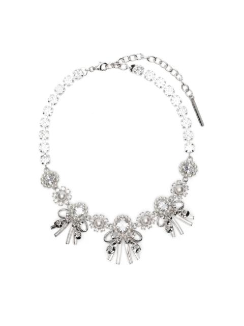 SHUSHU/TONG floral-motif necklace