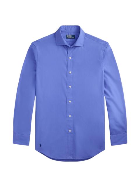 Polo Ralph Lauren Men's Logo Cotton Long-Sleeve Shirt - Copen Blue