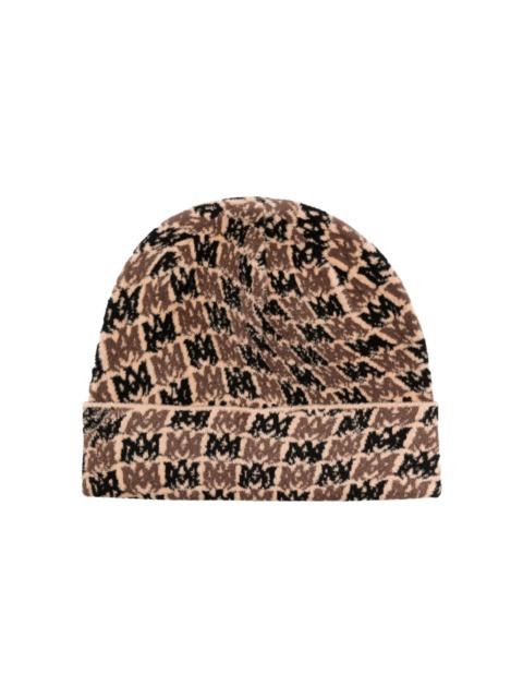 AMIRI Swirl monogram beanie