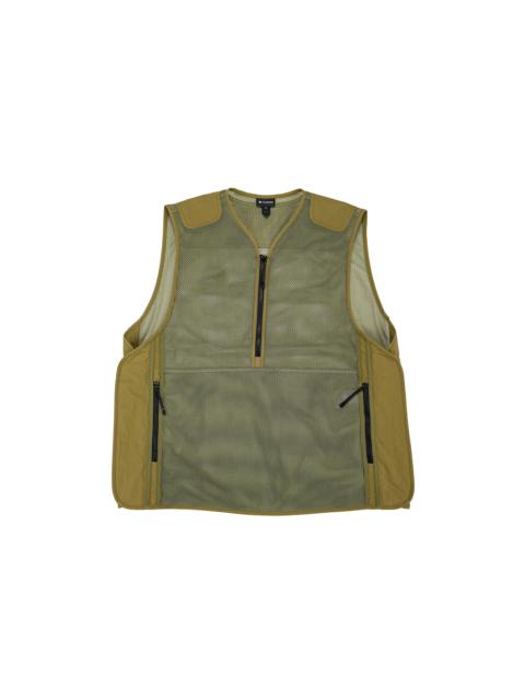 Goldwin Tonalith Mesh Half Zip Vest Usuyanagi