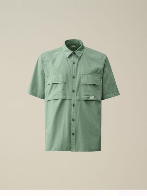 C.P. Company Cotton Rip-Stop Short Sleeved Shirt