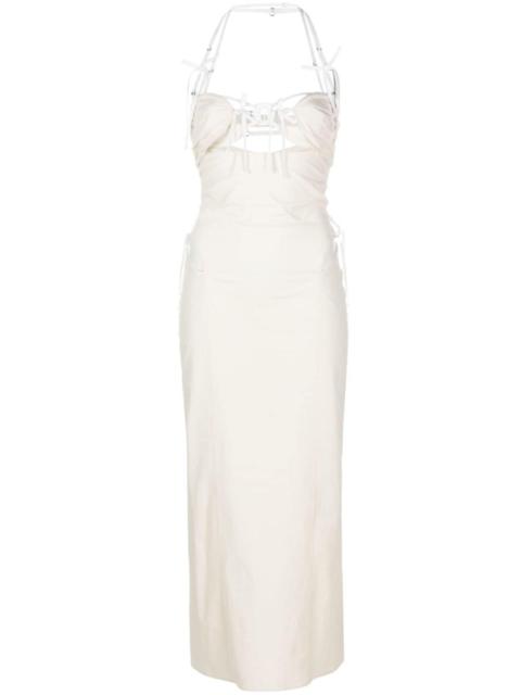 tailored strapless dress, Jacquemus