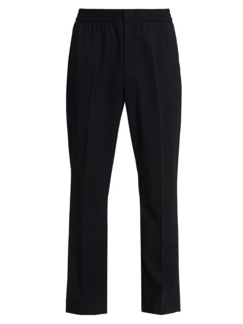 AMI Paris Men's Pull-On Wool Trousers - Noir