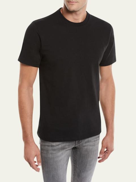 FRAME Men's Heavyweight Cotton Crewneck Classic Fit T-Shirt