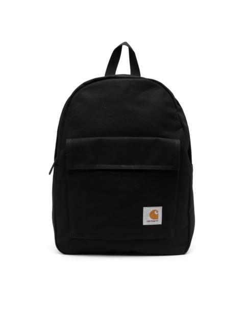 Carhartt logo-patch cotton backpack