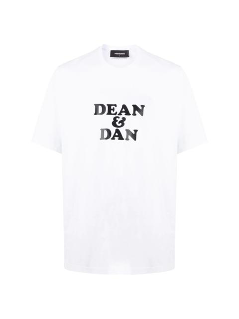 DSQUARED2 Dean & Dan print T-shirt