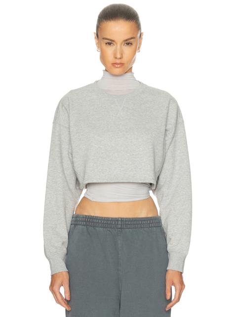 Luxefleece Boxy Pullover Sweatshirt