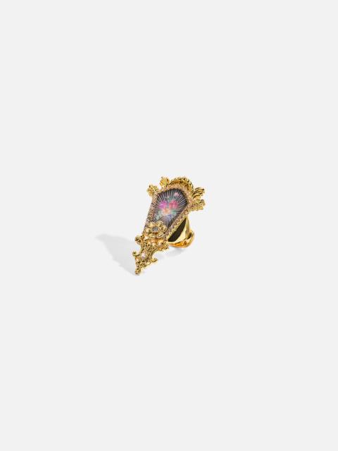 CAMILLA MY CAMEO ROMEO STATEMENT RING GOLD