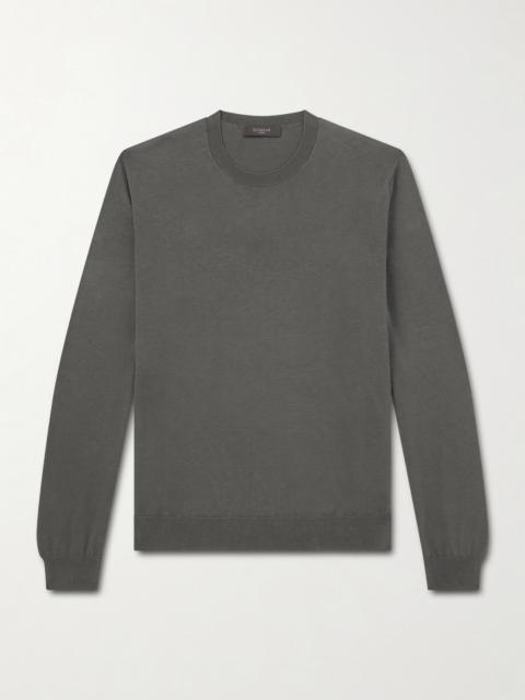 SLOWEAR Cotton and Silk-Blend Sweater