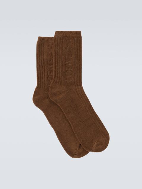 Loewe x On cotton-blend socks